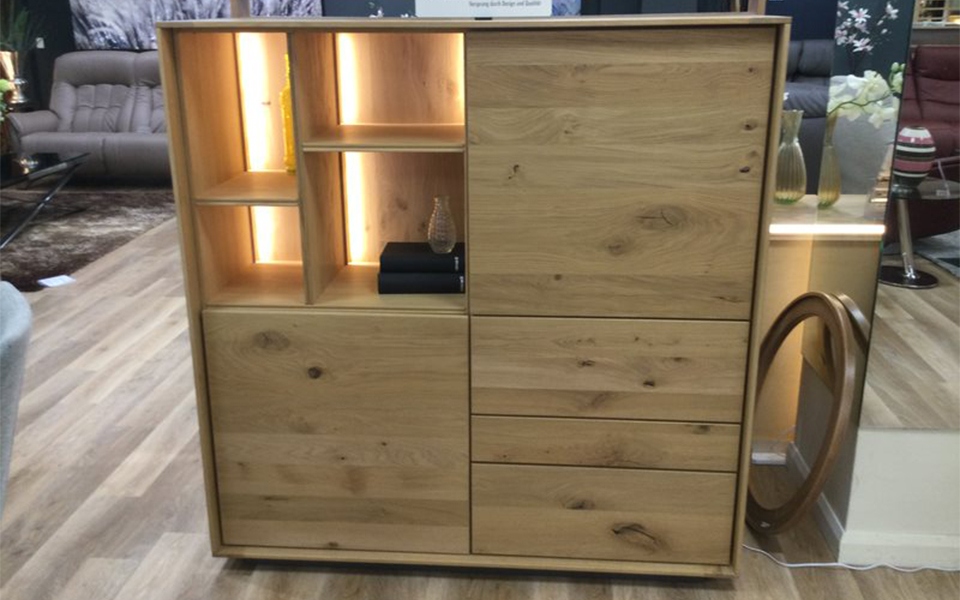 Venjakob Highboard with Lighting
Was £2,704 Now £1,799